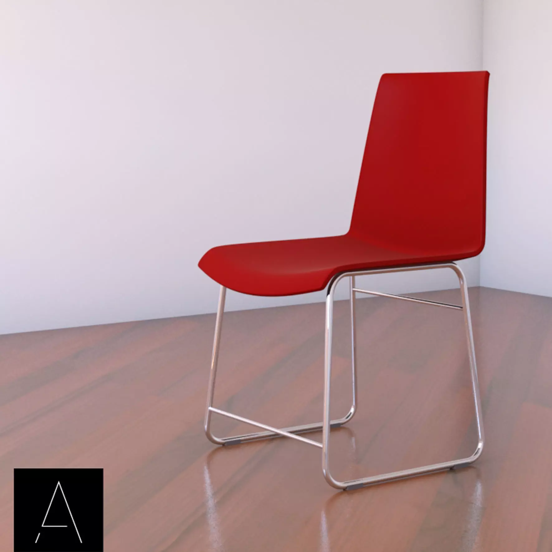 Seat Model - Andrea Blasco Architect Free low-poly 3D model