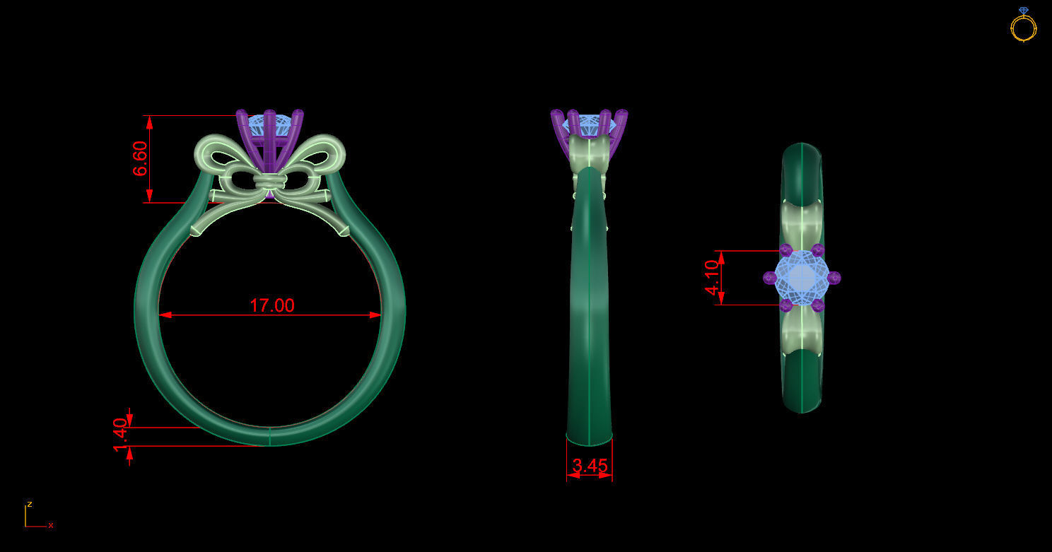 Ring 48 3D print model_7