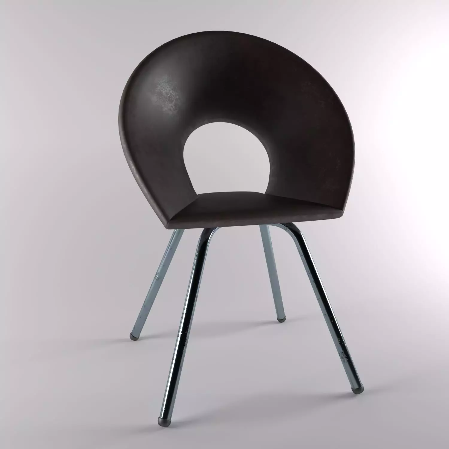 modern chair 3D model_0