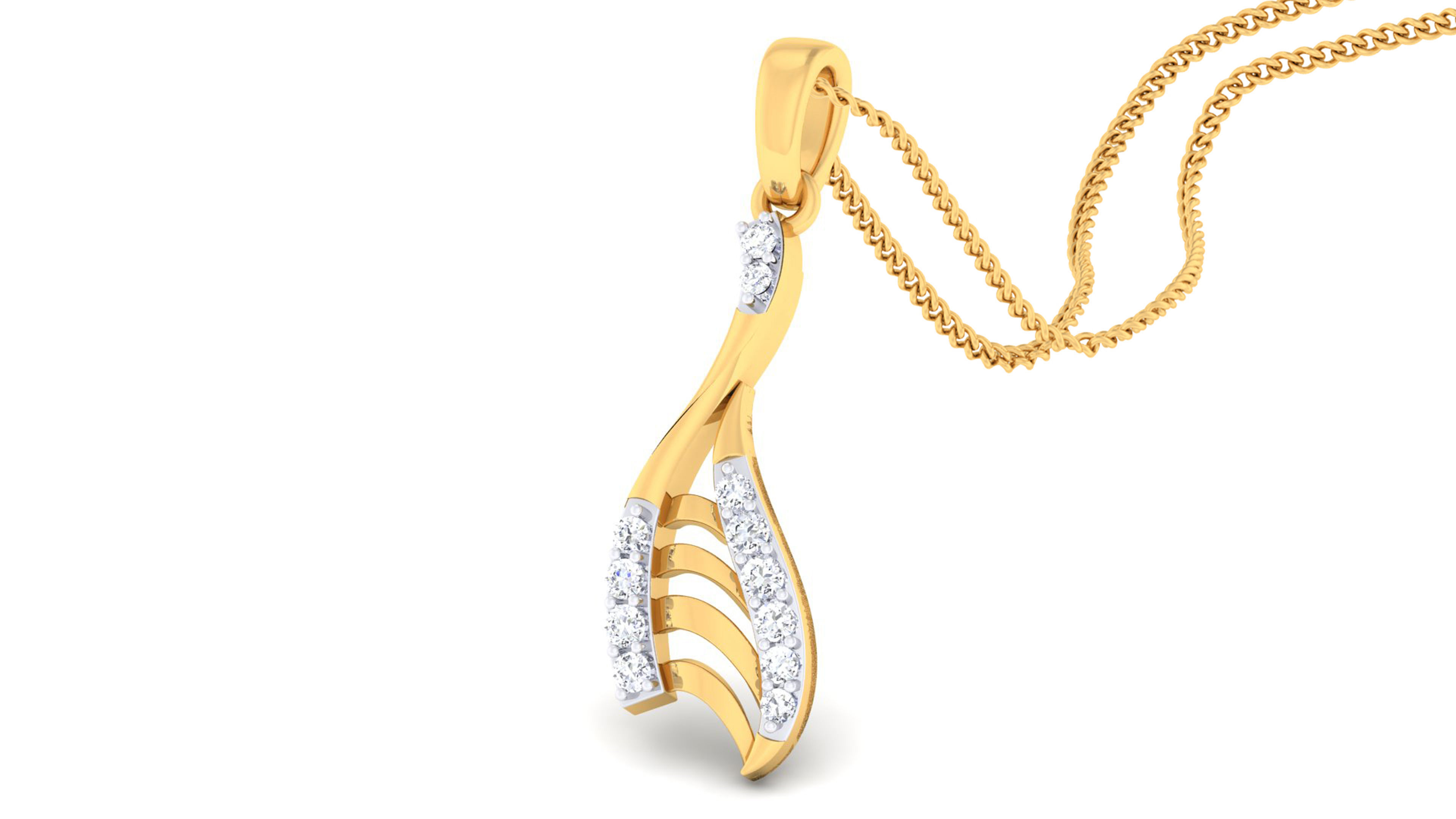 Women pendant earrings set 3dm mgx render detail 3D print model_6