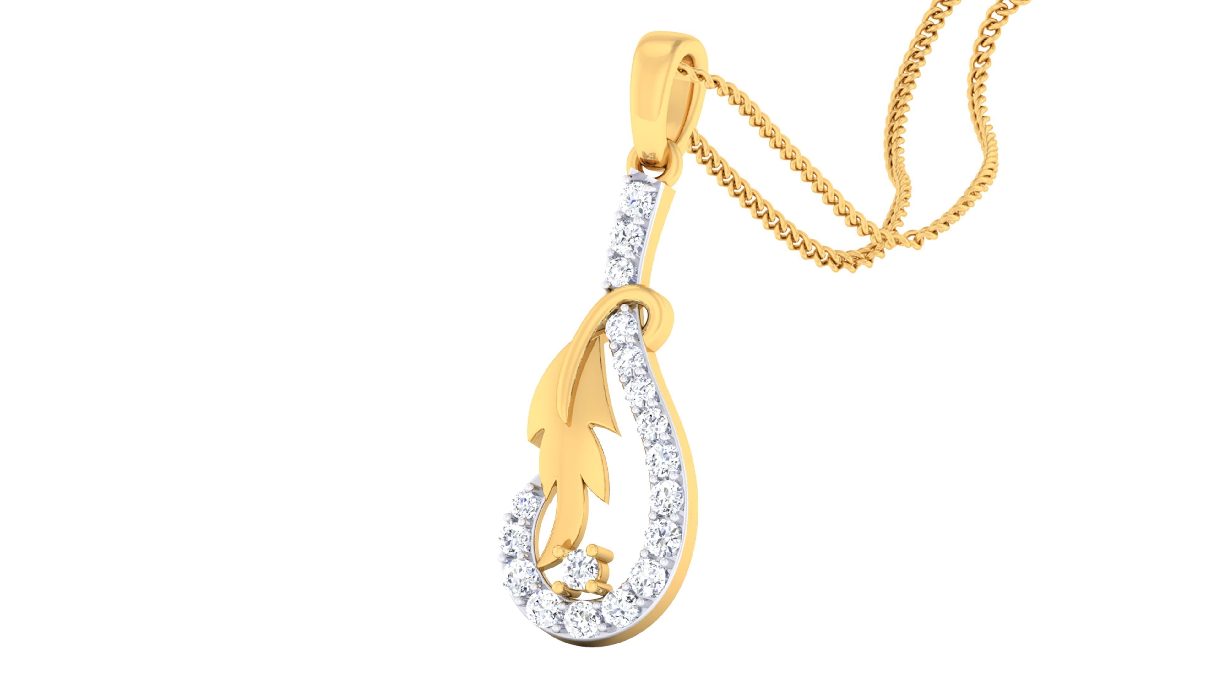 Women pendant earrings set 3dm mgx render detail 3D print model_6