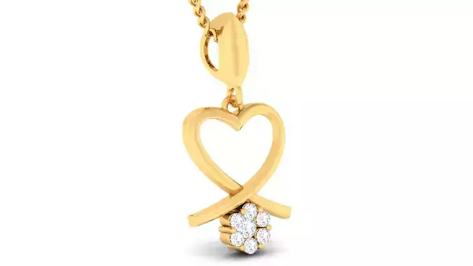 Women pendant earrings set 3dm mgx render detail 