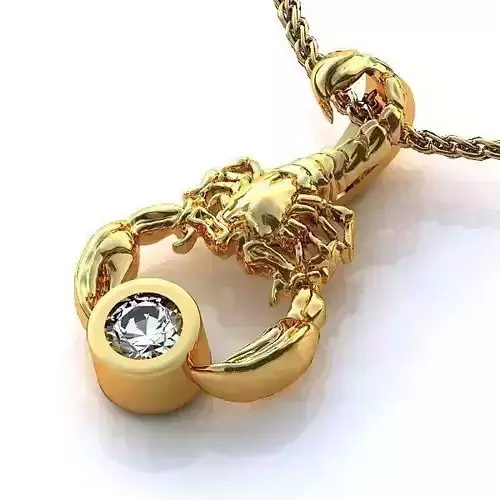 Scorpio pendant