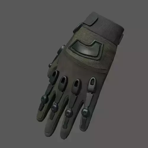 Gloves military combat soldier armor scifi 