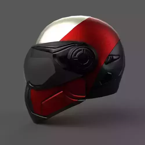 Helmet scifi racer Generic sport scifi human 