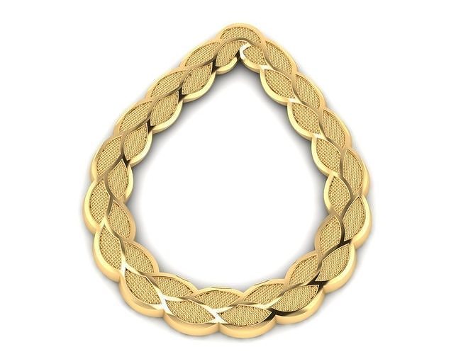 Locket necklace 14 3D print model