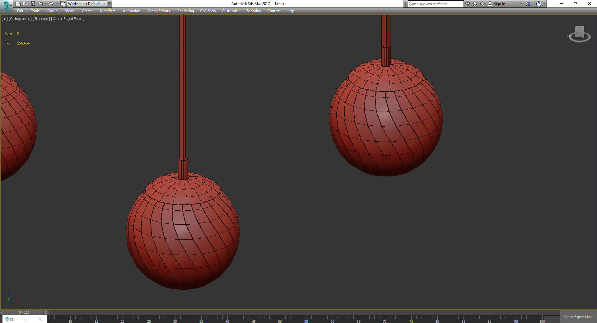Chandeliers 3d models Collection 10 models Low-poly 3D model_25