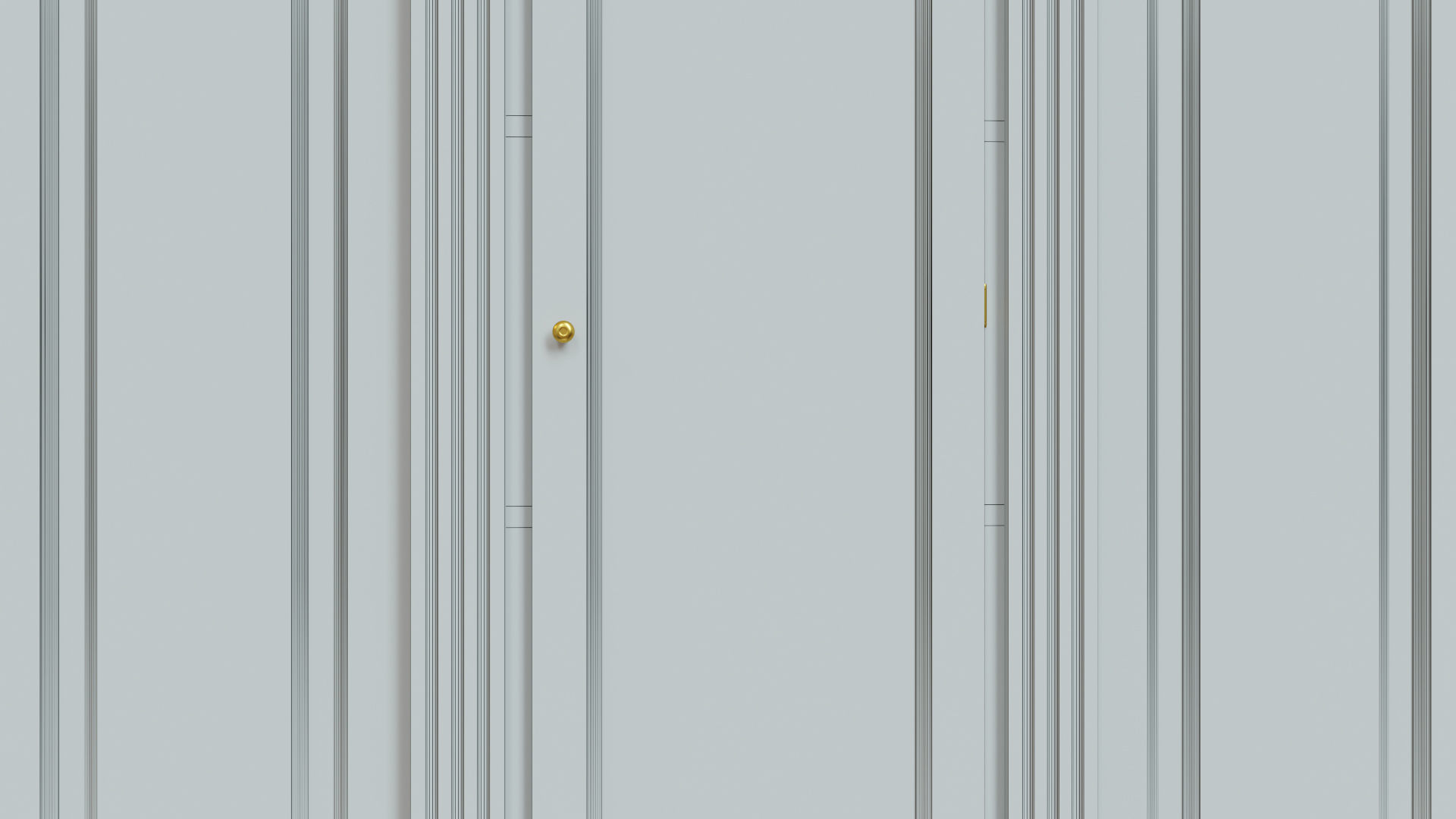 Built-in bookcase 500 3D model_10
