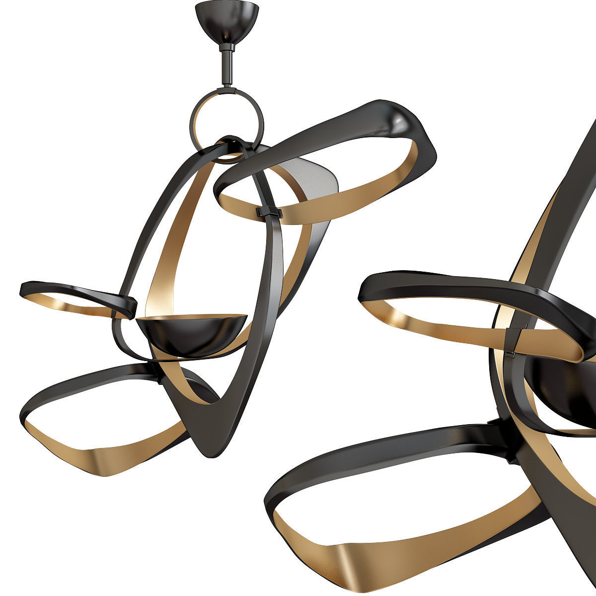 Chandeliers 3d models mega pack 100 models 3D Model Collection_83