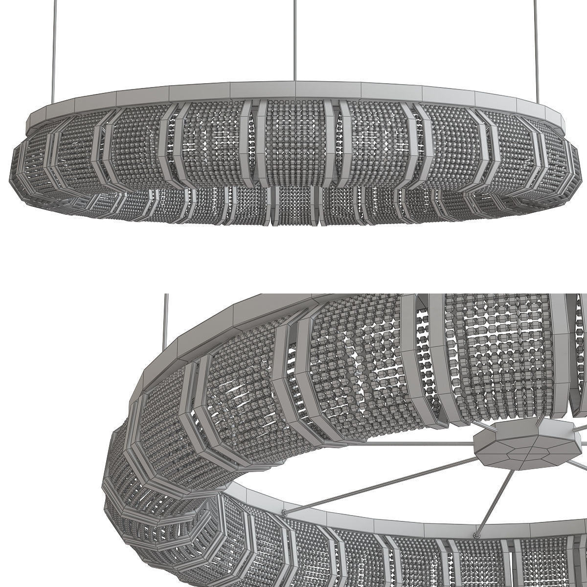 Chandeliers 3d models mega pack 100 models 3D Model Collection_127