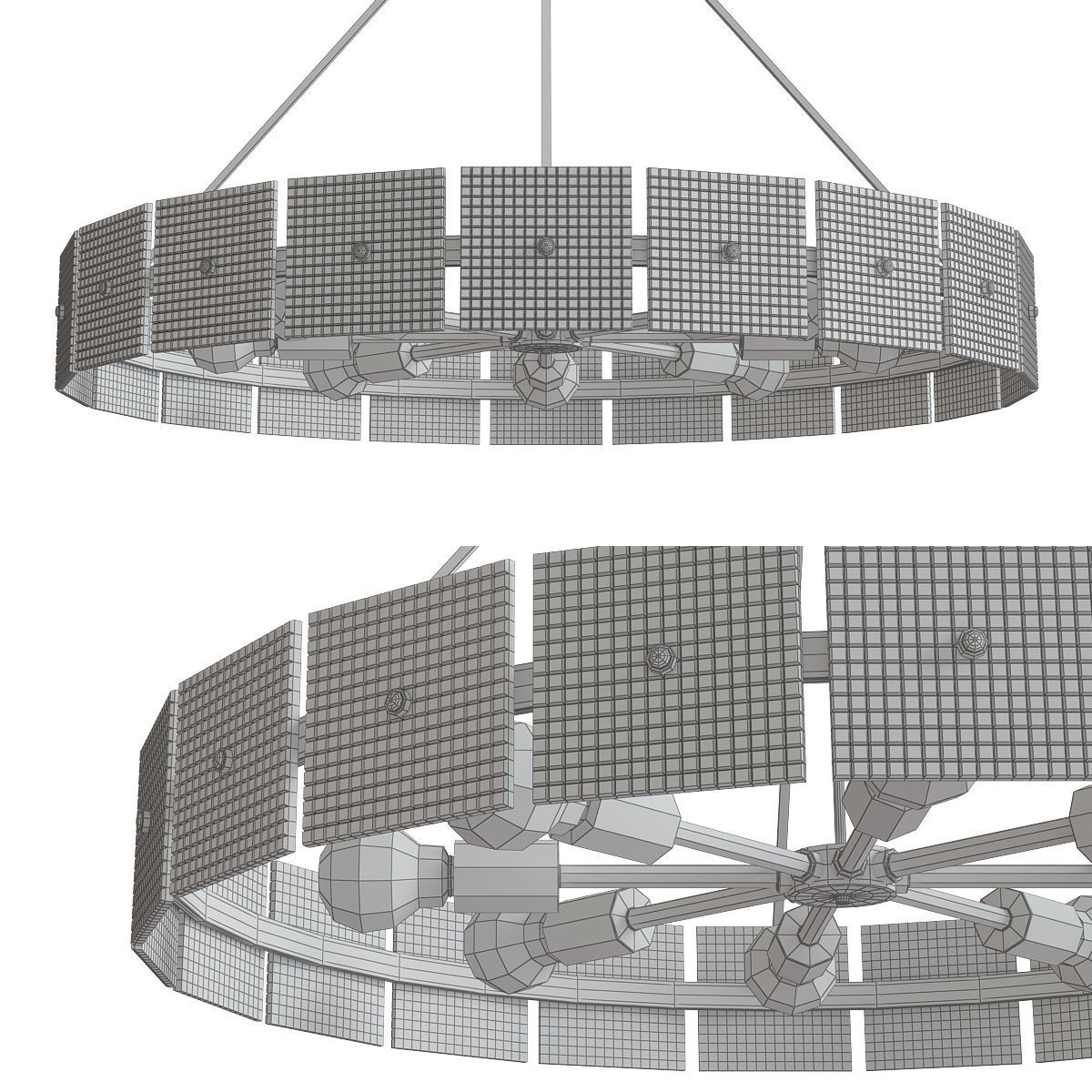 Chandeliers 3d models mega pack 100 models 3D Model Collection_154