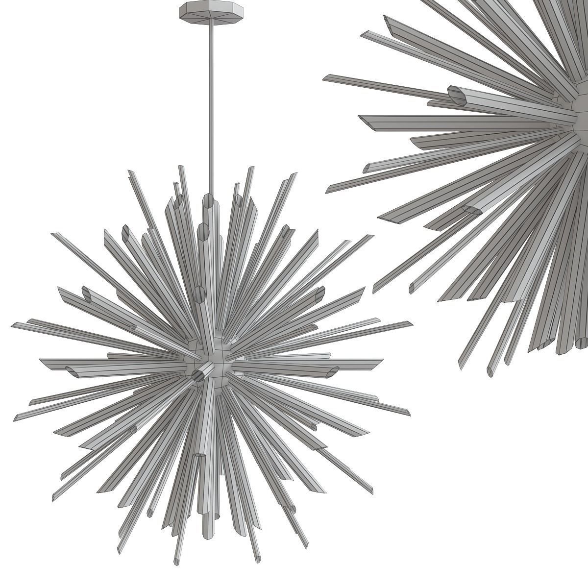 Chandeliers 3d models mega pack 100 models 3D Model Collection_168
