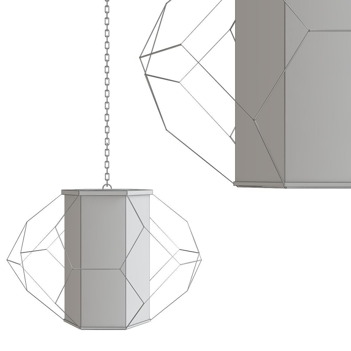 Chandeliers 3d models mega pack 100 models 3D Model Collection_143