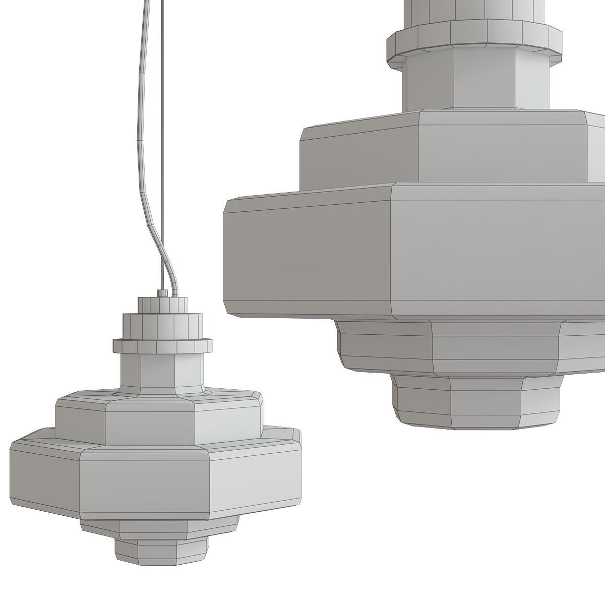 Chandeliers 3d models mega pack 100 models 3D Model Collection_144