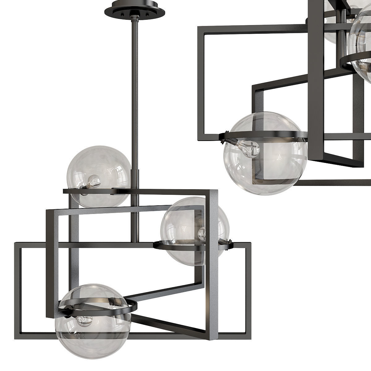 Chandeliers 3d models mega pack 100 models 3D Model Collection_54