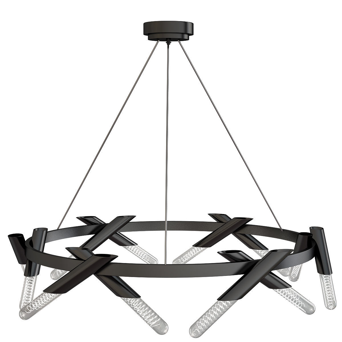 Chandeliers 3d models mega pack 100 models 3D Model Collection_90