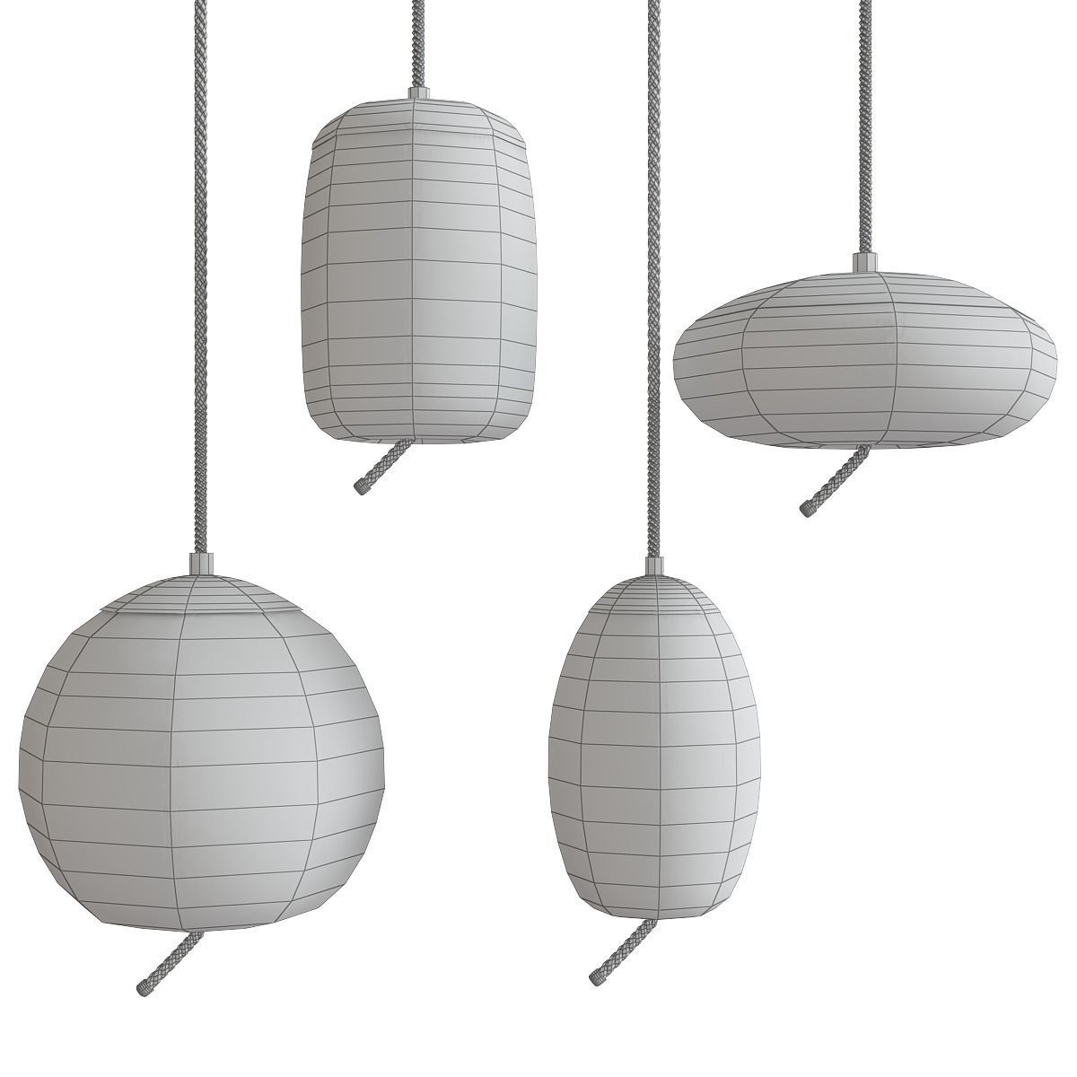 Chandeliers 3d models mega pack 100 models 3D Model Collection_149