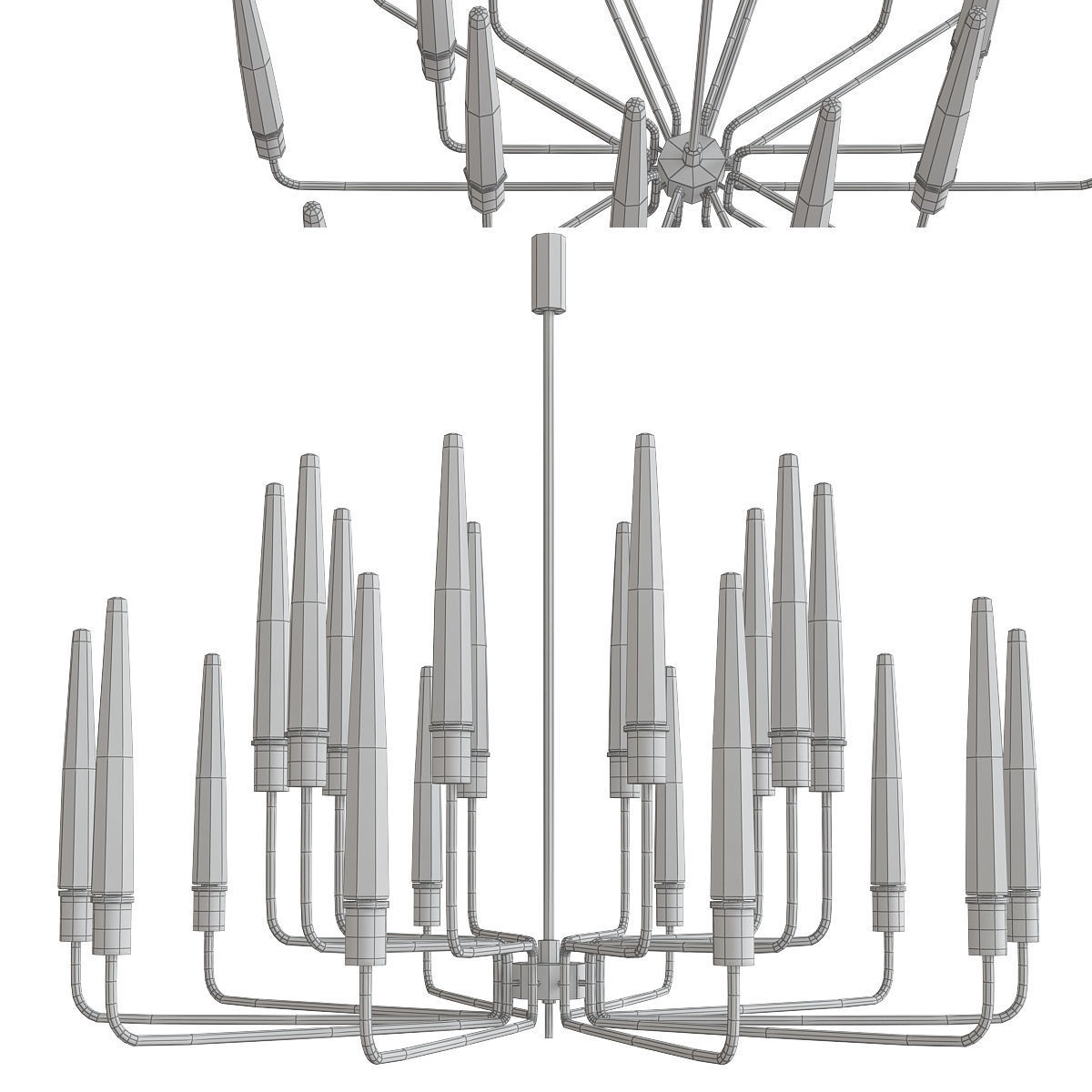 Chandeliers 3d models mega pack 100 models 3D Model Collection_115