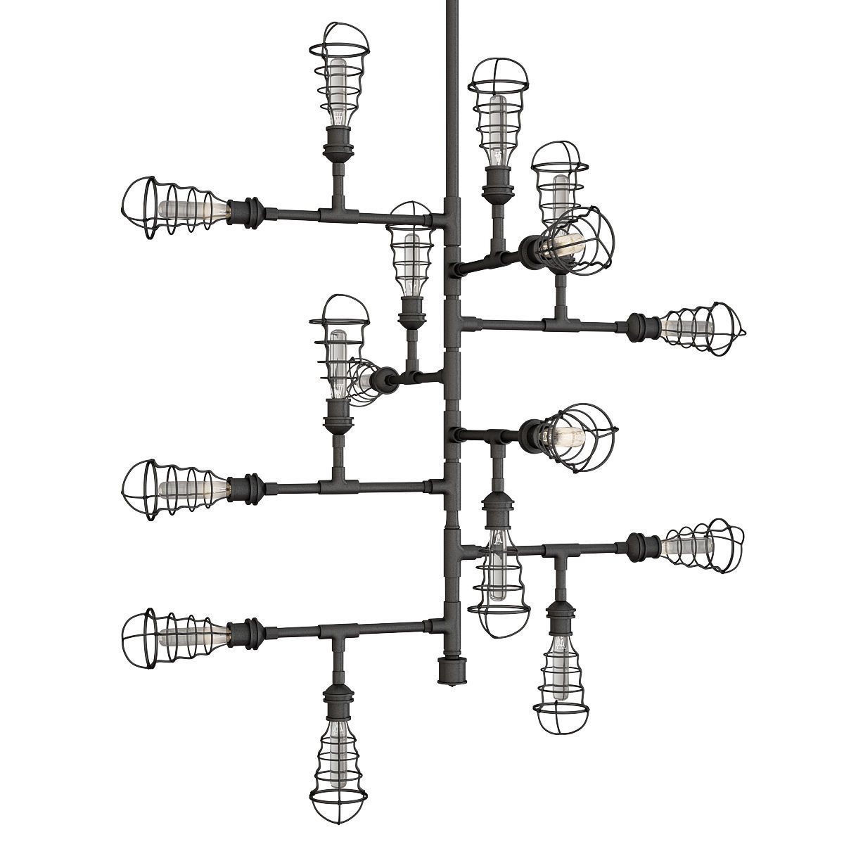 Chandeliers 3d models mega pack 100 models 3D Model Collection_51