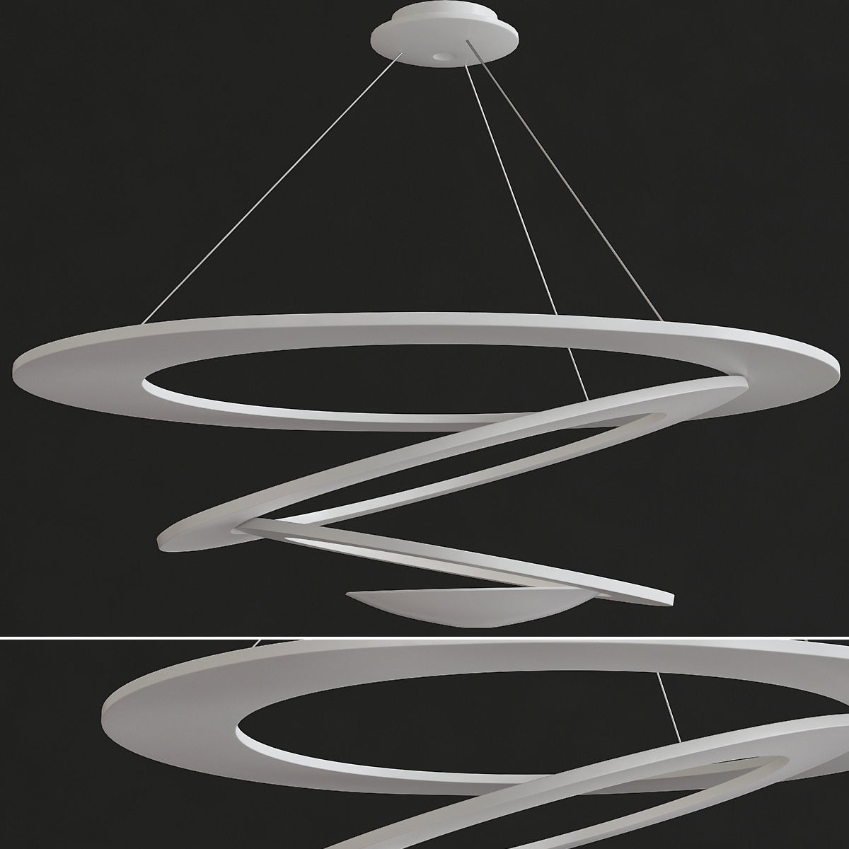 Chandeliers 3d models mega pack 100 models 3D Model Collection_82