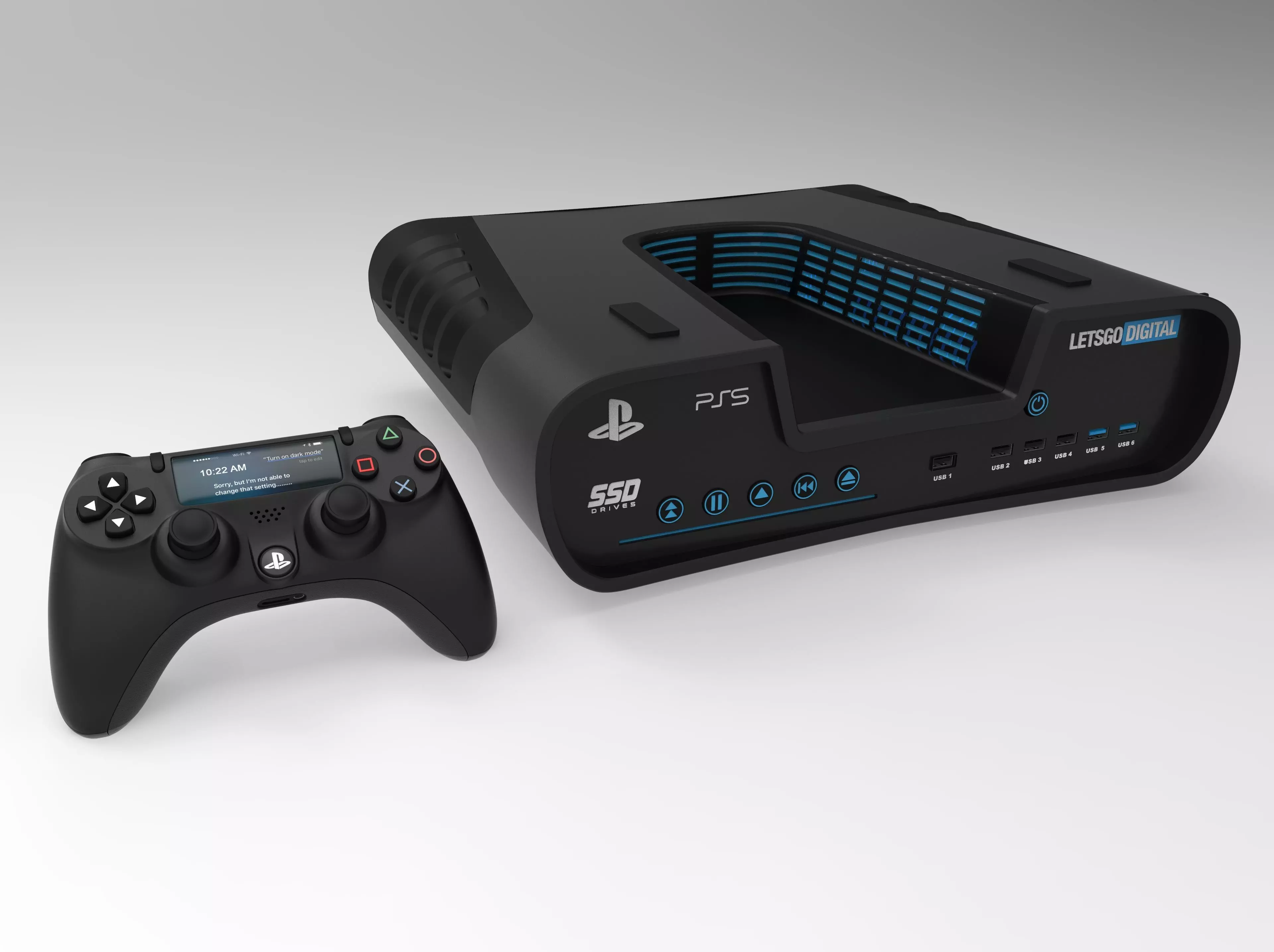 Sony Playstation 5 3D model_0