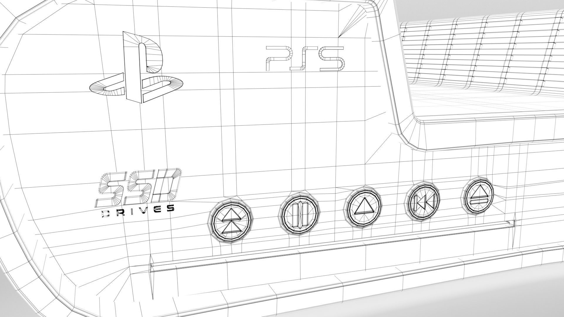 Sony Playstation 5 3D model_22