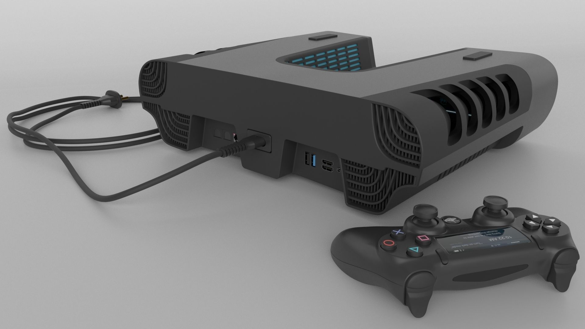 Sony Playstation 5 3D model_11
