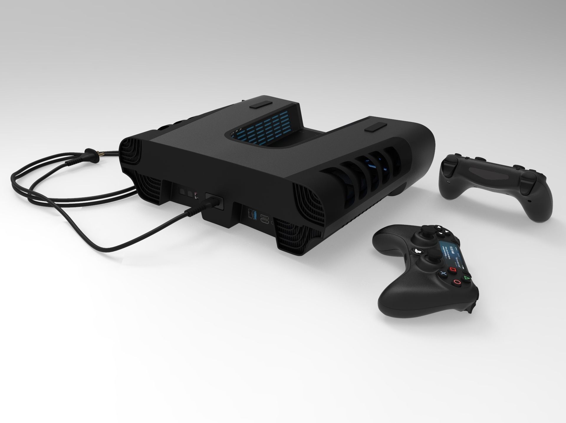 Sony Playstation 5 3D model_4