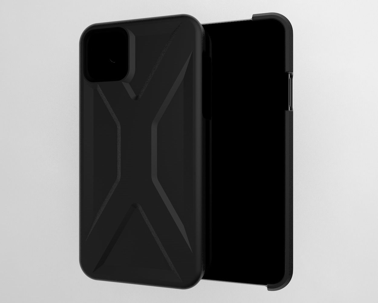 iPhone 11 Pro Case Vector 3D print model_3
