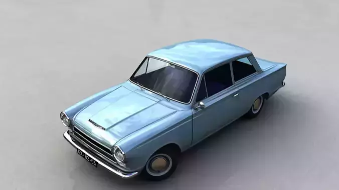CONSUL CORTINA MK1 1962 3D model