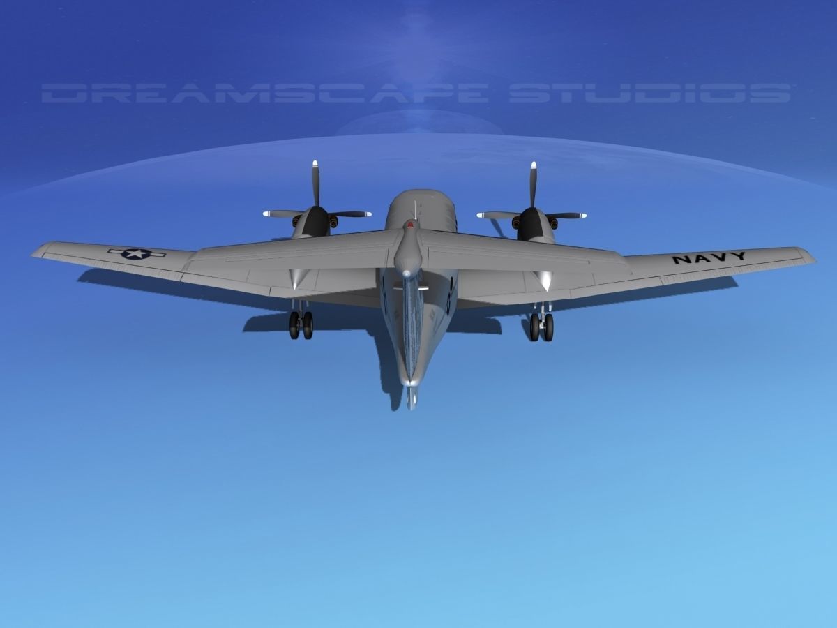Beechcraft UC-12Q Huron V07 USMC 3D model_6