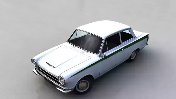 LOTUS CORTINA MK1 1963 3D model