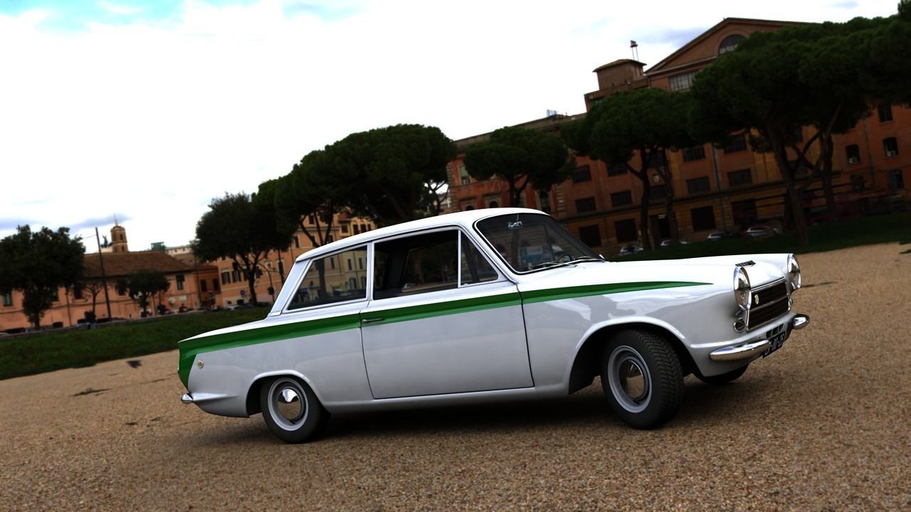 LOTUS CORTINA MK1 1963 3D model_6