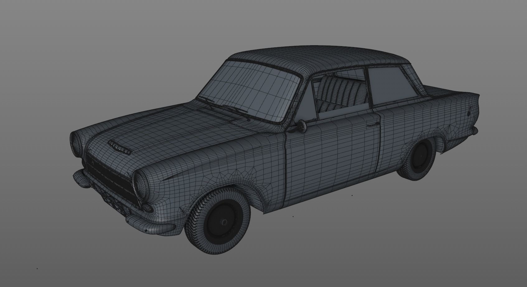 LOTUS CORTINA MK1 1963 3D model_12