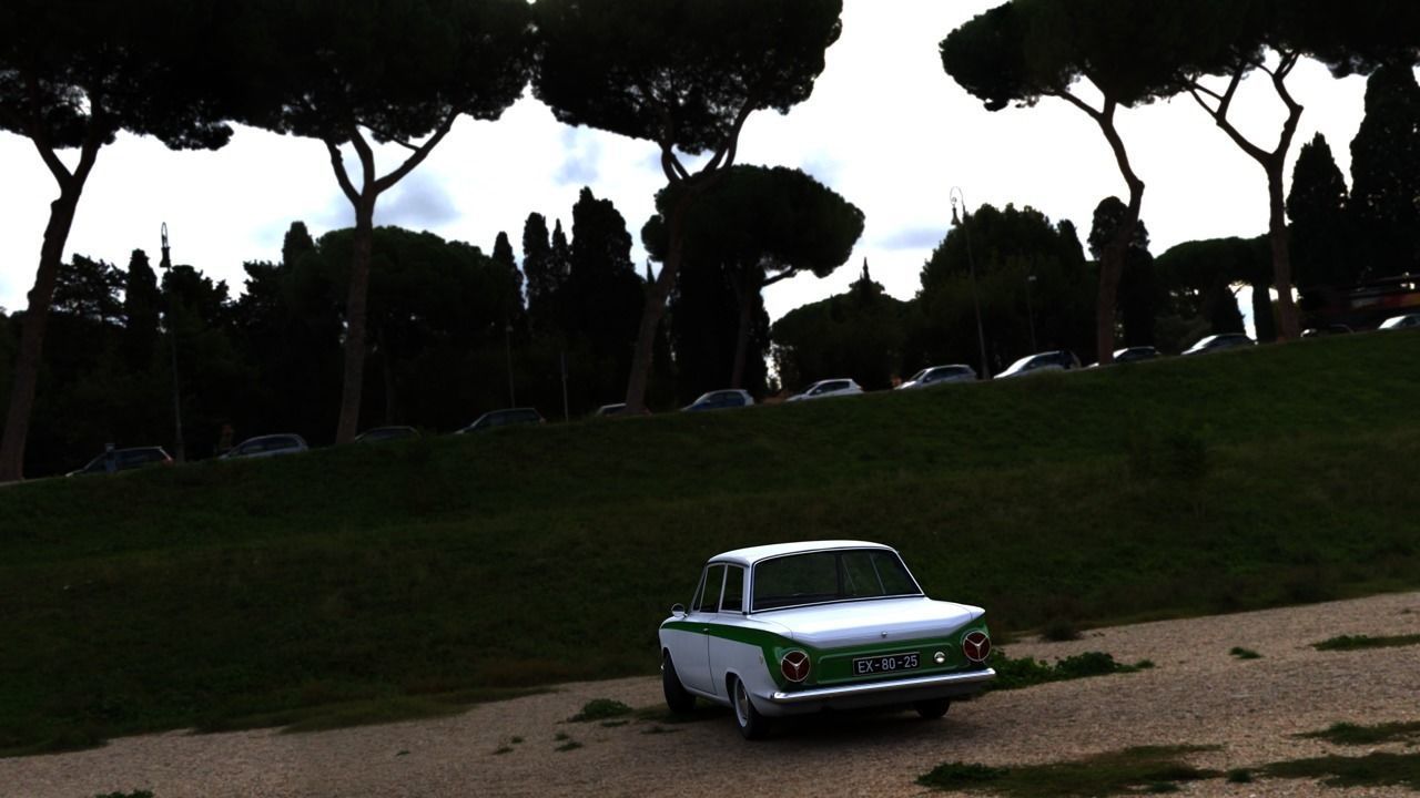 LOTUS CORTINA MK1 1963 3D model_10