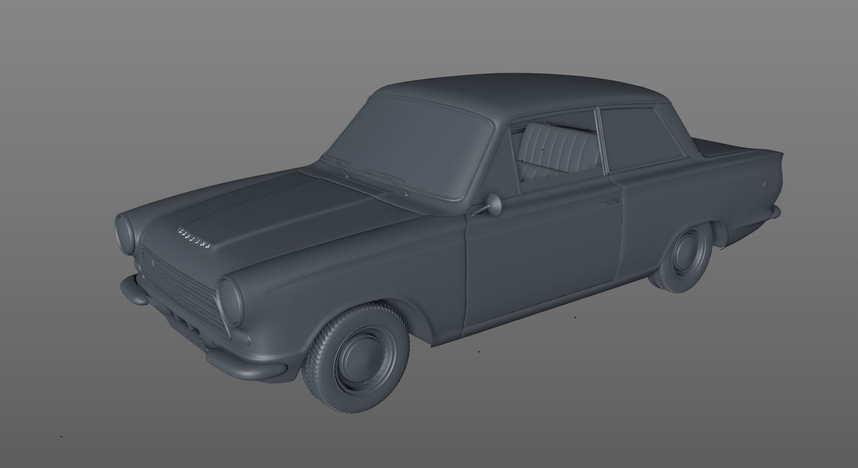LOTUS CORTINA MK1 1963 3D model_13