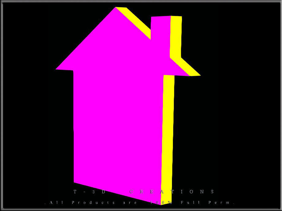 Garland House 02 Low-poly 3D model_1