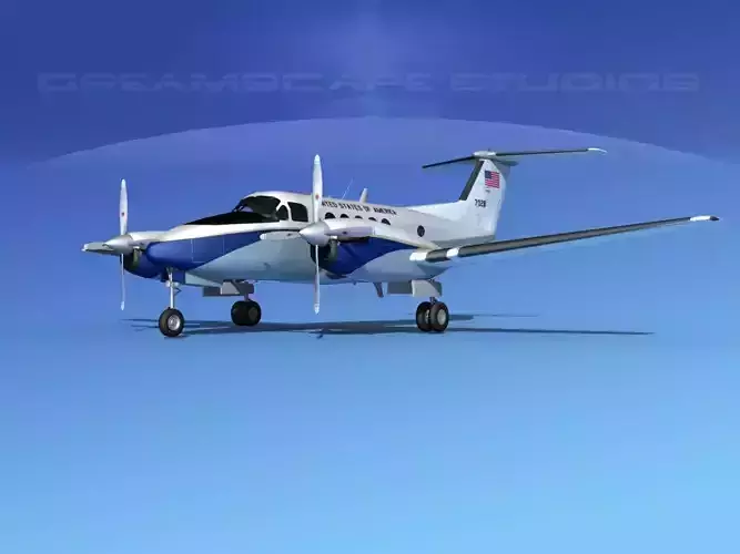 Beechcraft UC-12Q Huron V11 US GOV