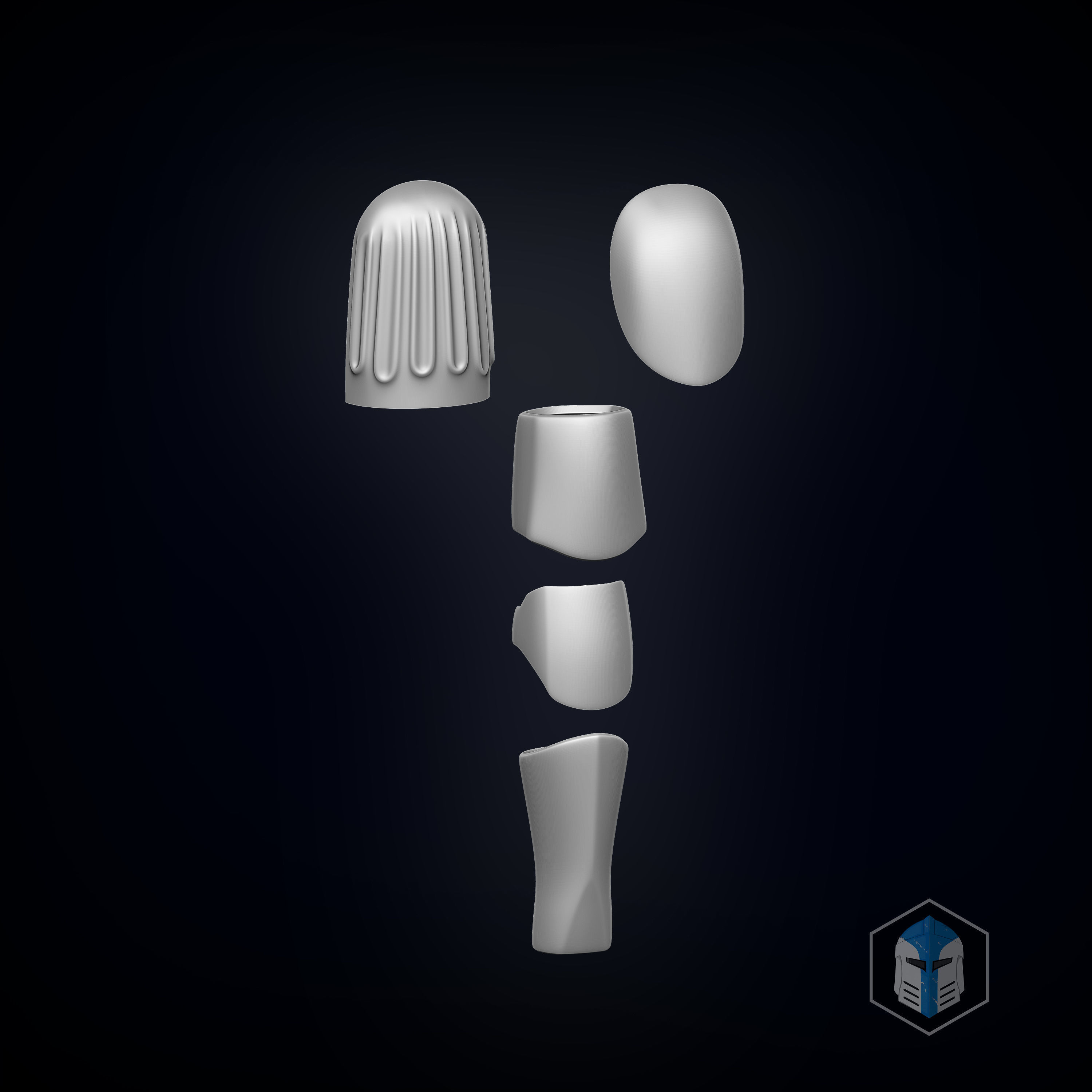 Galactic Marine Clone Trooper Armor 3D model_5