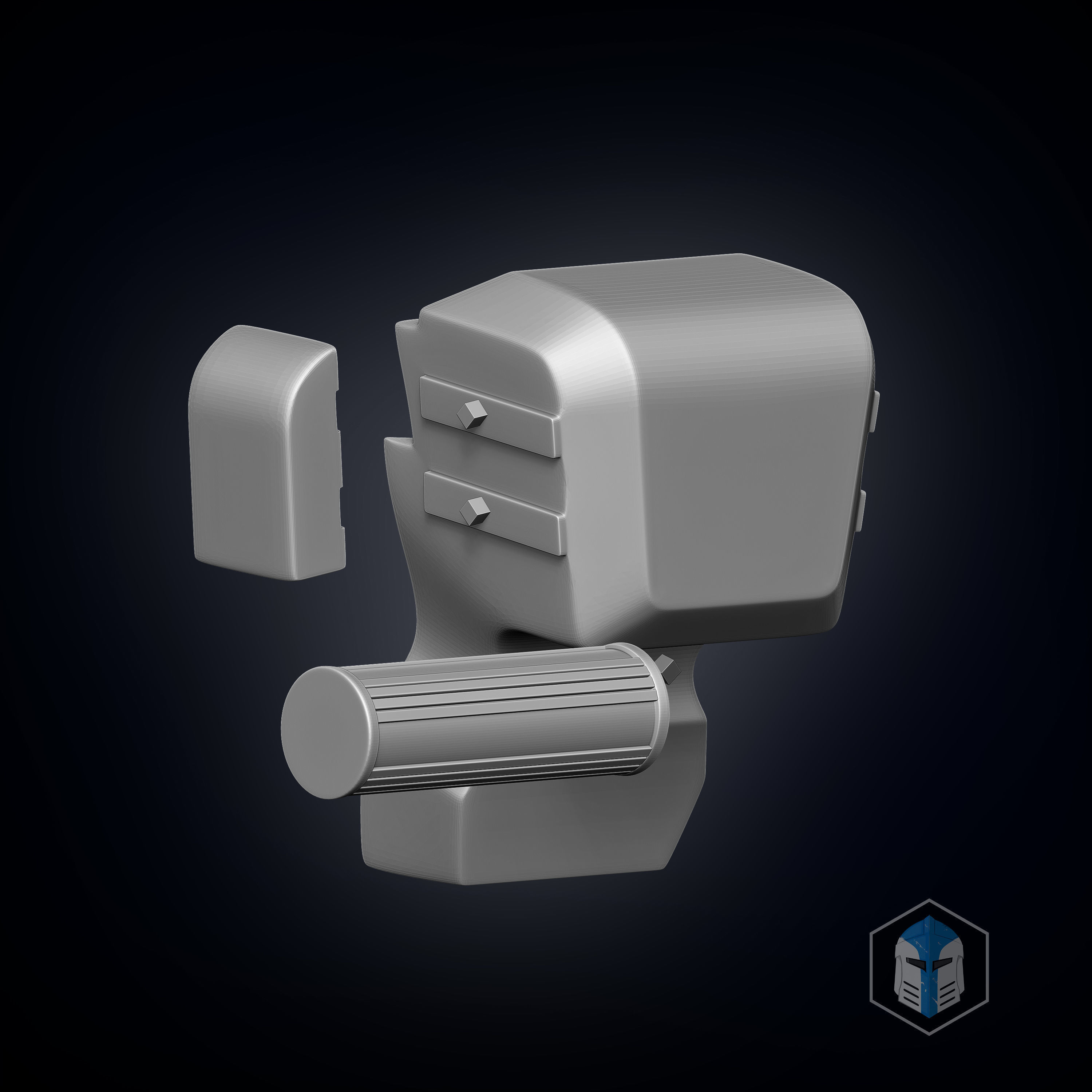 Galactic Marine Clone Trooper Armor 3D model_6