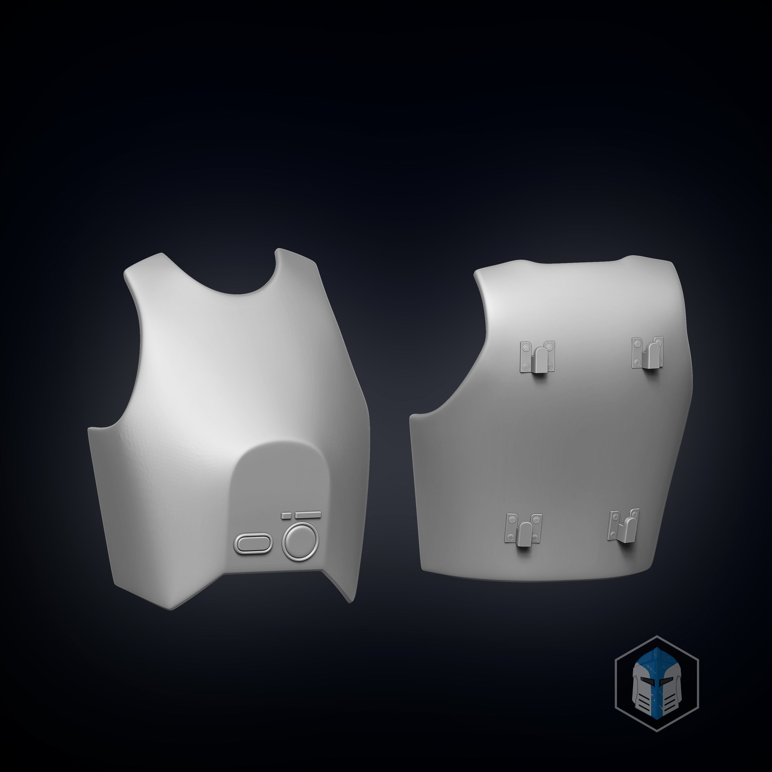 Galactic Marine Clone Trooper Armor 3D model_4