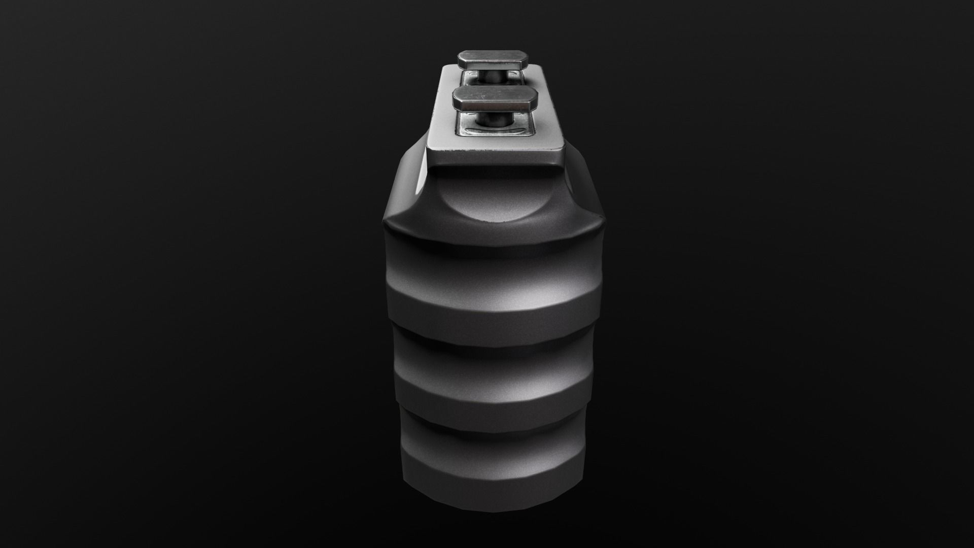 Railscales RSB MLOK Vertical Grip Low-poly 3D model_24