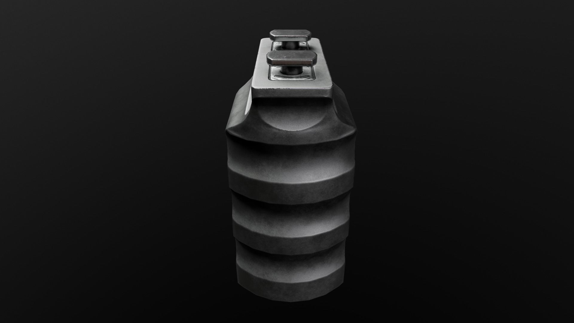 Railscales RSB MLOK Vertical Grip Low-poly 3D model_22