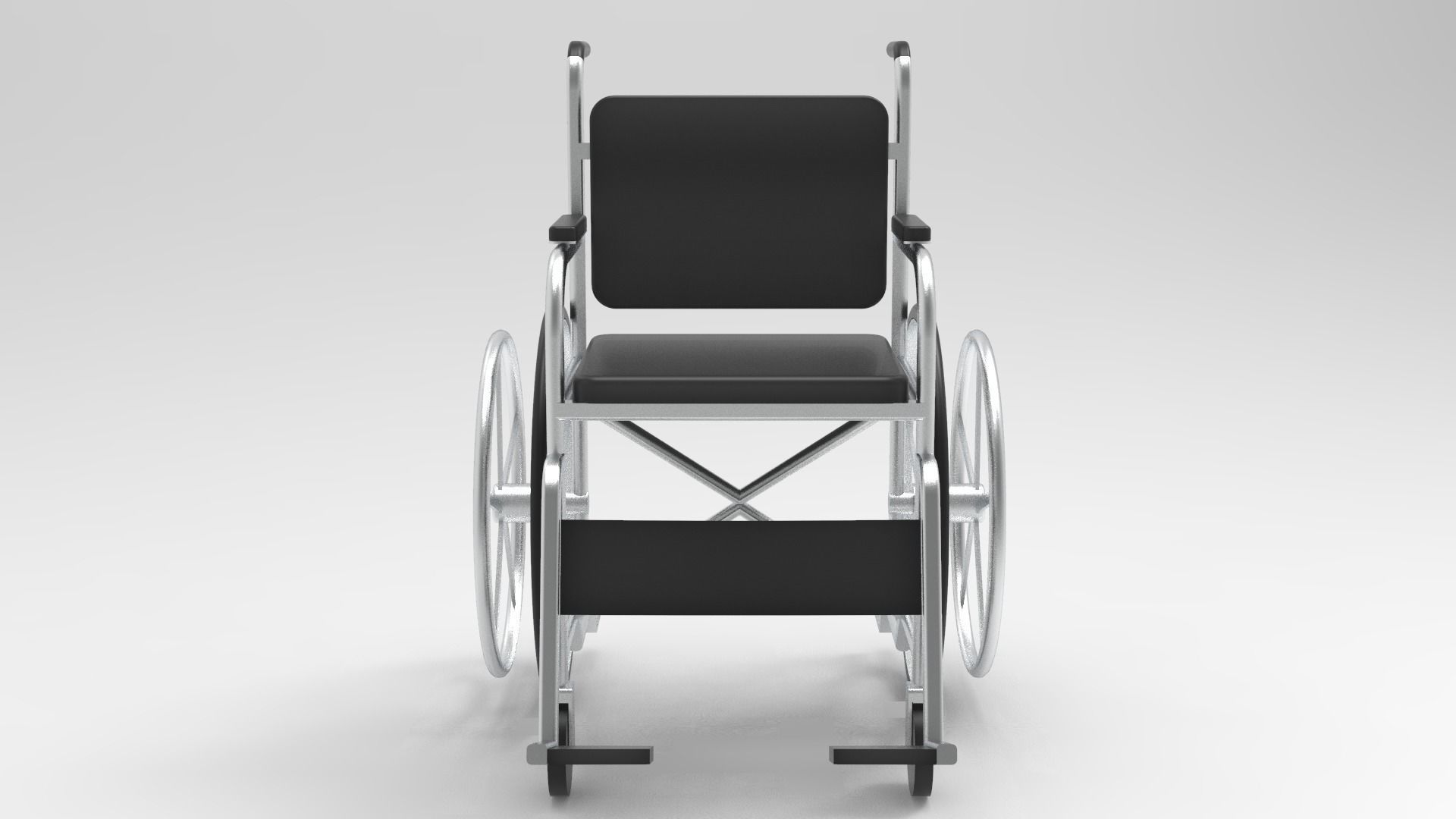 wheelchair Free 3D model_3
