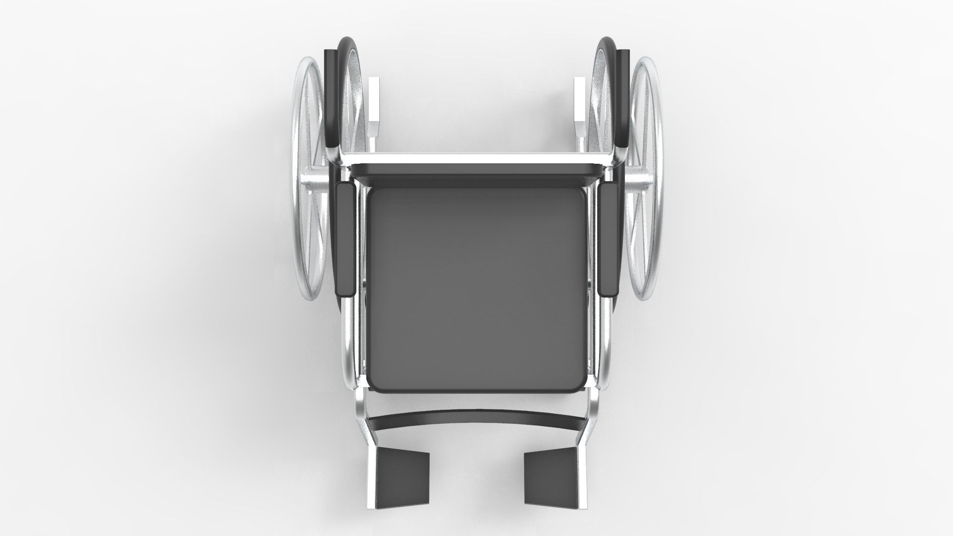 wheelchair Free 3D model_4