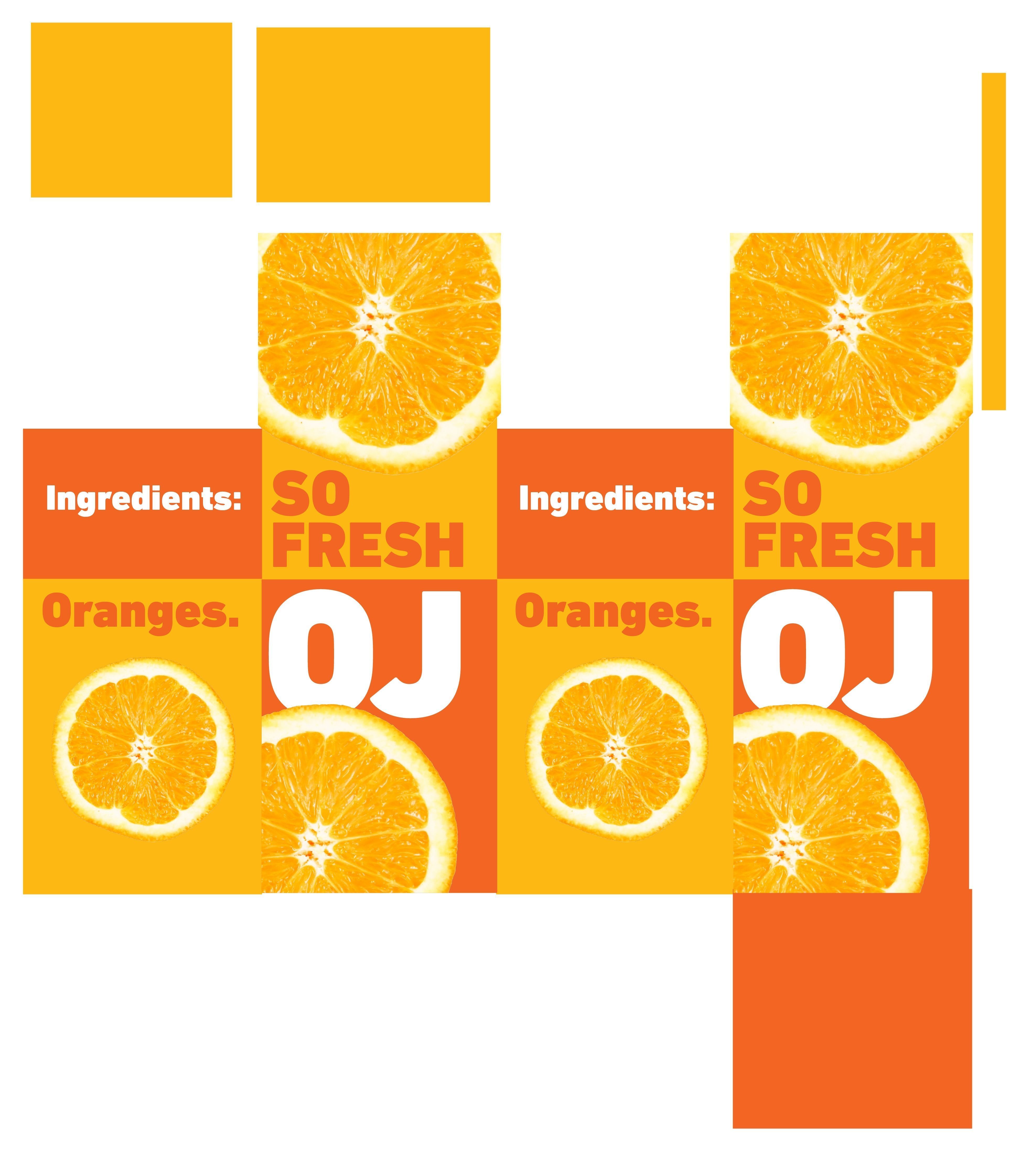 So Fresh 3D Orange Juice Carton with Professionally Designed Art 3D model_5