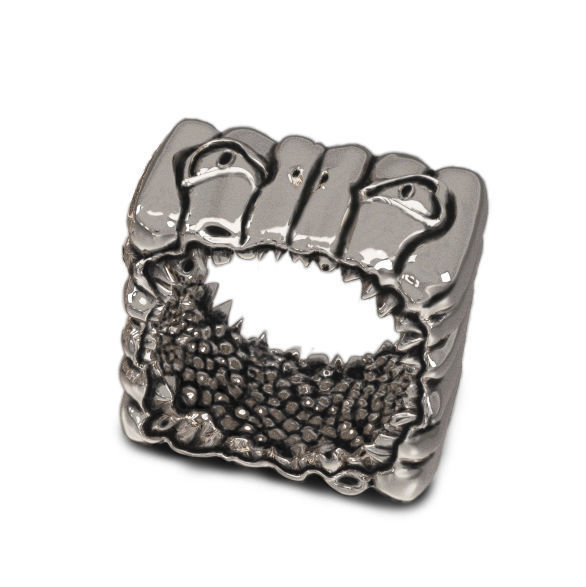 HallowRing monster ring 3D print model_2