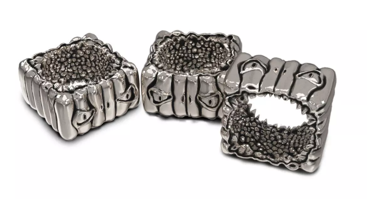 HallowRing monster ring 3D print model_0