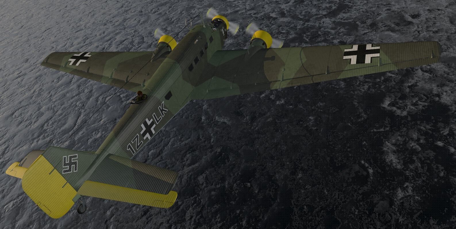 Junkers Ju-52 3M 3D model_18