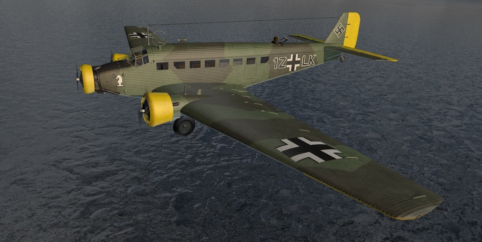 Junkers Ju-52 3M 3D model_19
